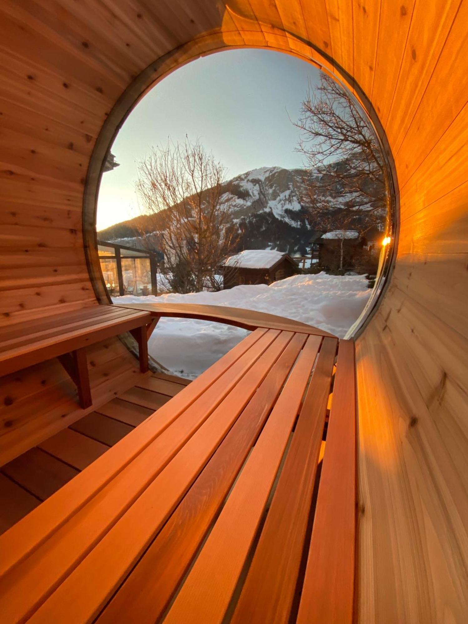 Albinen La Demeure Des Elfes Bed & Breakfast エクステリア 写真