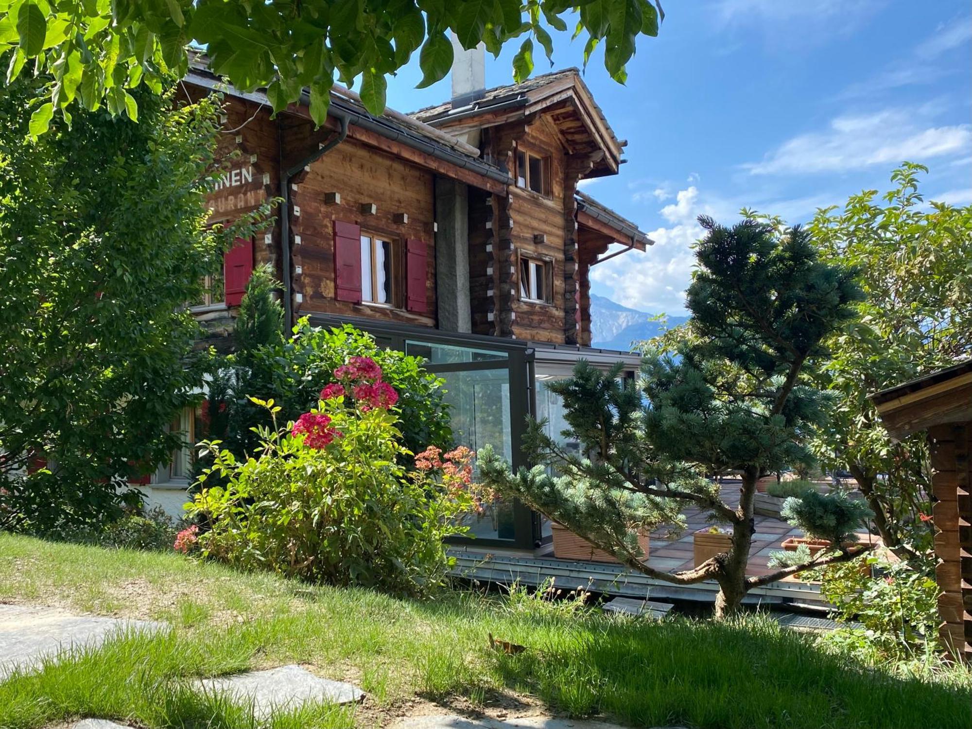 Albinen La Demeure Des Elfes Bed & Breakfast エクステリア 写真